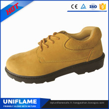 Chaussures de sécurité en cuir nubuck femme, chaussures de travail Ufa040